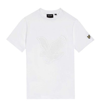 Front - Lyle & Scott Childrens/Kids Graphic Logo T-Shirt