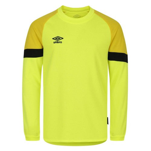 Front - Umbro Mens Long-Sleeved Goalkeeper Jersey