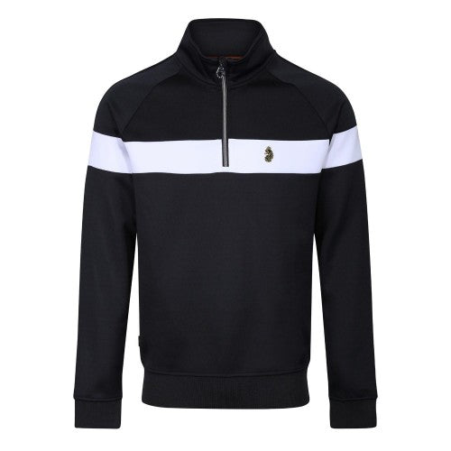 Front - Luke 1977 Mens Zurich Funnel Neck Sweatshirt