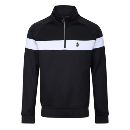 Front - Luke 1977 Mens Zurich Funnel Neck Sweatshirt