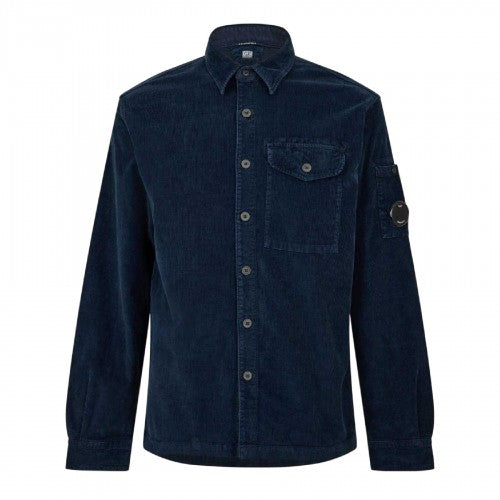 Front - CP Company Mens Corduroy Shirt