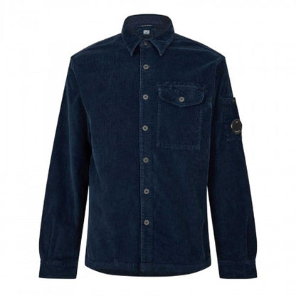 Front - CP Company Mens Corduroy Shirt