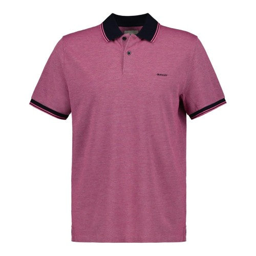 Front - Gant Mens 4-Color Oxford Polo Shirt