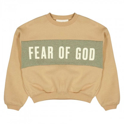 Front - Fear Of God Essentials Childrens Kids Essentials Sweatshirt