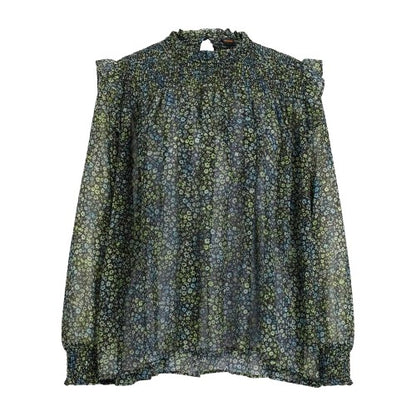Front - Hugo Boss Womens/Ladies Georgette Regular Blouse