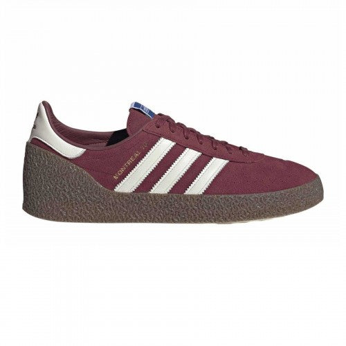 Front - Adidas Mens Montreal 76 S Canvas Low Top Sneakers