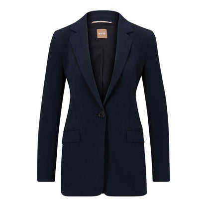 Front - Boss Womens/Ladies Jocalua8 Relaxed Fit Blazer
