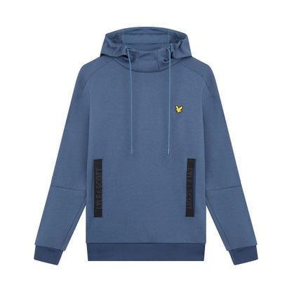 Front - Lyle & Scott Mens Branded Pocket Hoodie