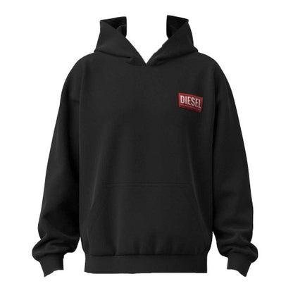 Front - Diesel Mens S-Nlabel Hoodie