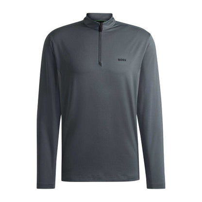 Front - Hugo Boss Mens Logo Reflective Sweatshirt