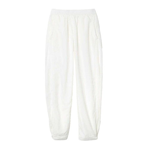Front - Lacoste Womens/Ladies Nylon Wide Leg Jogging Bottoms