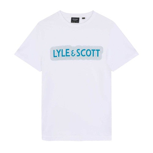 Front - Lyle & Scott Mens Vibrations T-Shirt