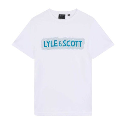 Front - Lyle & Scott Mens Vibrations T-Shirt