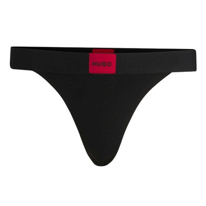 Front - Hugo Womens/Ladies String Label Thong