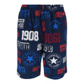 Front - Converse Boys All-Over Print Logo Shorts