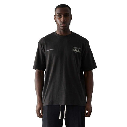 Front - Fiftyfive Mens Bourges Crew Neck T-Shirt