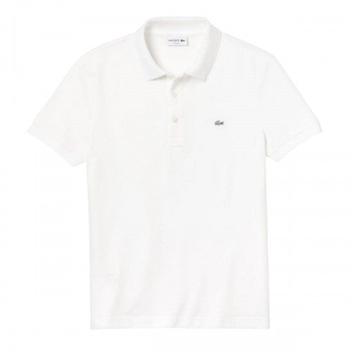 Front - Lacoste Mens Pique Stretch Slim Polo Shirt