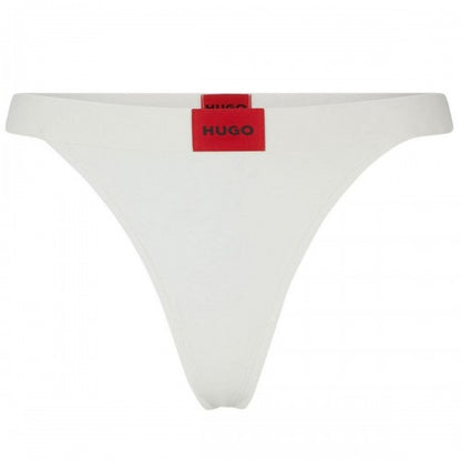 Front - Hugo Womens/Ladies Logo Thong