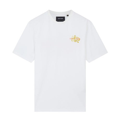 Front - Lyle & Scott Mens Graphic T-Shirt