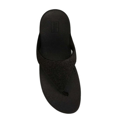Front - FitFlop Womens/Ladies Lottie Glitzy Sandals