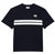 Front - Lacoste Mens Heritage Back Print Cotton T-Shirt