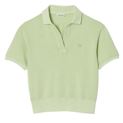 Front - Lacoste Womens/Ladies Natural Dyed Regular Polo Shirt