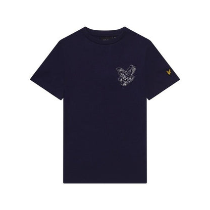 Front - Lyle & Scott Childrens/Kids Birds Of Lyle 3D T-Shirt