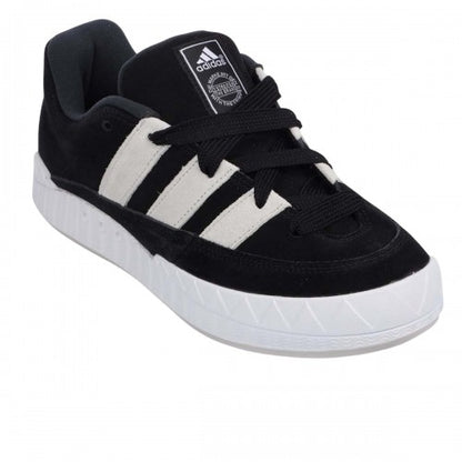 Front - Adidas Mens Adimatic Suede Trainers