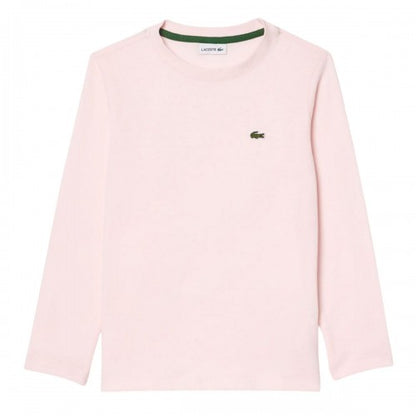 Front - Lacoste Childrens/Kids Long-Sleeved T-Shirt