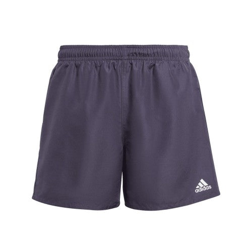 Front - Adidas Boys Badge Of Sport Classic Swim Shorts