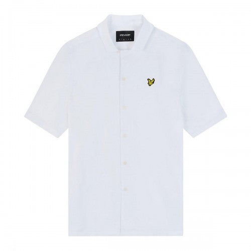 Front - Lyle & Scott Mens Resort Cotton Poplin Shirt