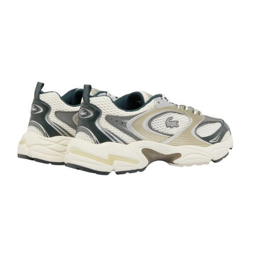 Front - Lacoste Mens Storm 96 2K Synthetic Leather Trainers