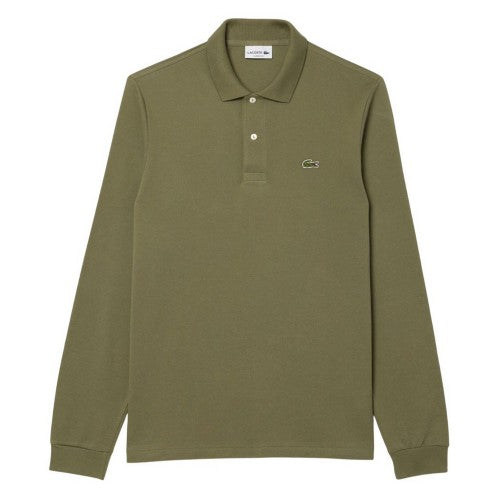 Front - Lacoste Mens L.12.12 Classic Long-Sleeved Polo Shirt