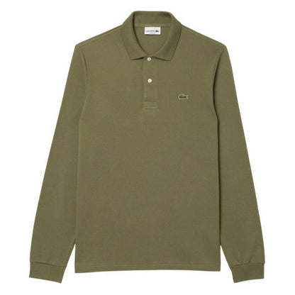 Front - Lacoste Mens L.12.12 Classic Long-Sleeved Polo Shirt