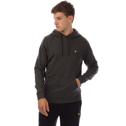Front - Lyle & Scott Mens Football World Hoodie