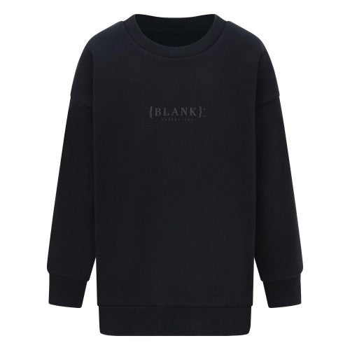 Front - Blank Essentials Childrens/Kids Crew Neck Sweatshirt