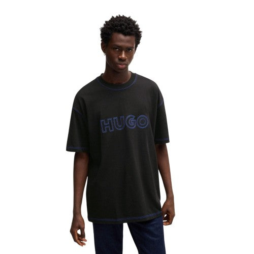 Front - Hugo Mens Nitlogo T-Shirt