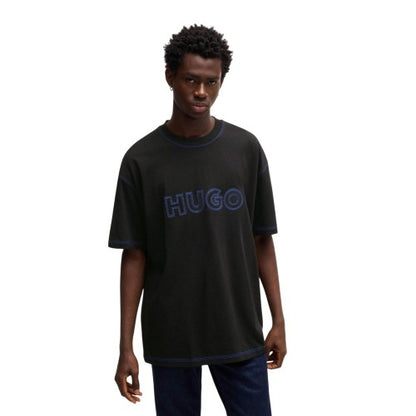 Front - Hugo Mens Nitlogo T-Shirt