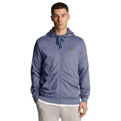 Front - Lyle & Scott Mens Full Zip Hoodie