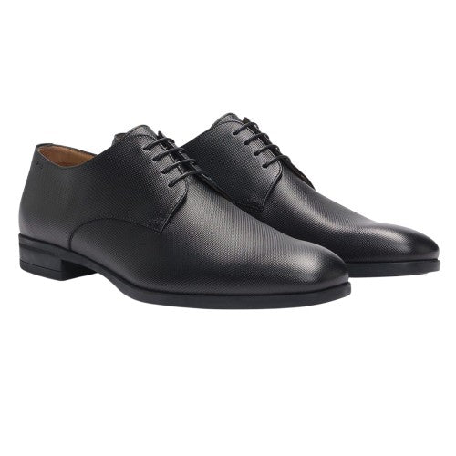 Front - Boss Mens Kensington Leather Derby Shoes
