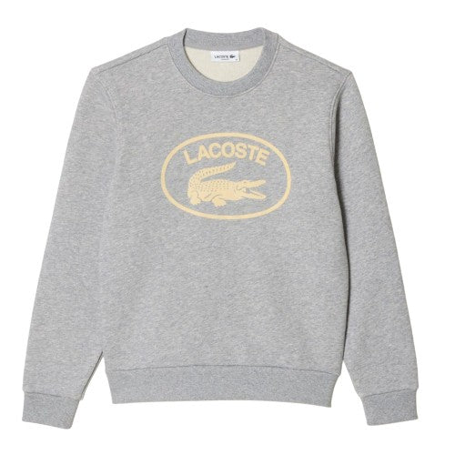 Front - Lacoste Womens/Ladies Organic Cotton Fleece Loose Sweatshirt