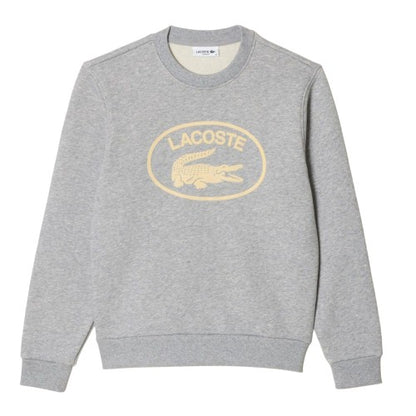 Front - Lacoste Womens/Ladies Organic Cotton Fleece Loose Sweatshirt