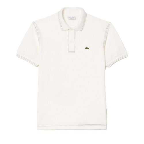 Front - Lacoste Mens L.12.12 Pique Heavyweight Classic Polo Shirt