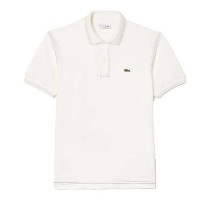 Front - Lacoste Mens L.12.12 Pique Heavyweight Classic Polo Shirt