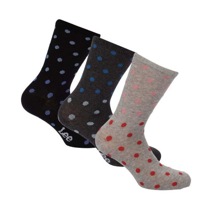 Front - Lee Unisex Adult Socks (Pack of 3)