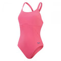 Front - Speedo Womens/Ladies Shaped Cross Back One Piece Swimsuit