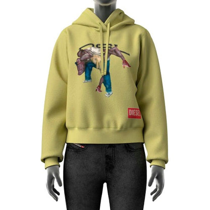 Front - Diesel Womens/Ladies F-Reggy Hoodie