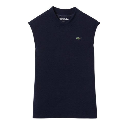Front - Lacoste Womens/Ladies Organic Cotton Golf Polo Shirt