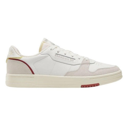 Front - Reebok Mens Phase Court Suede Trainers