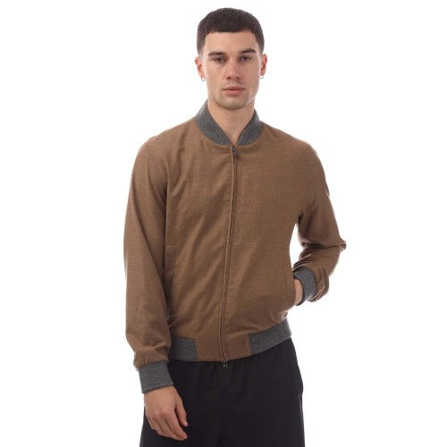Front - Boss Mens C-Hanry Bomber Jacket